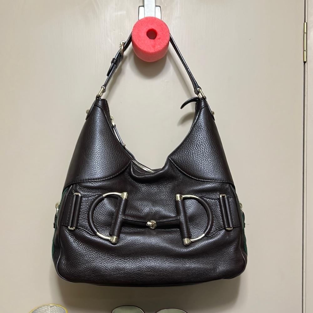 Gucci Heritage horse bid hobo